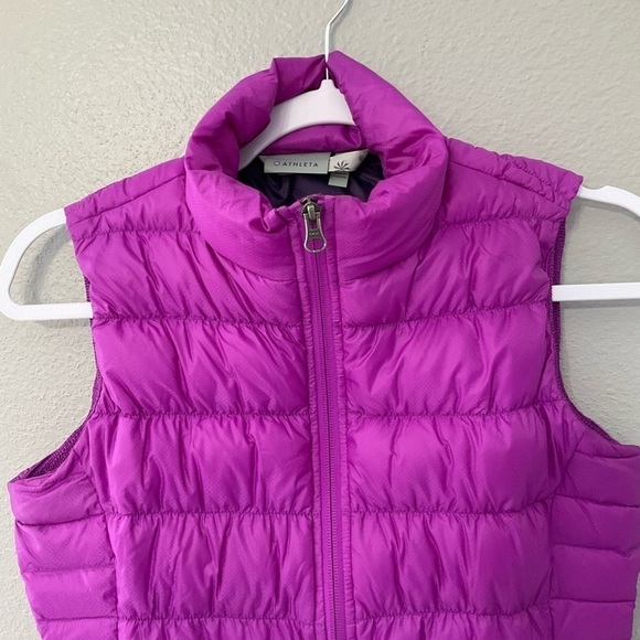 Athleta Downalicious Deluxe Vest, Purple Size XXS - Picture 4 of 7